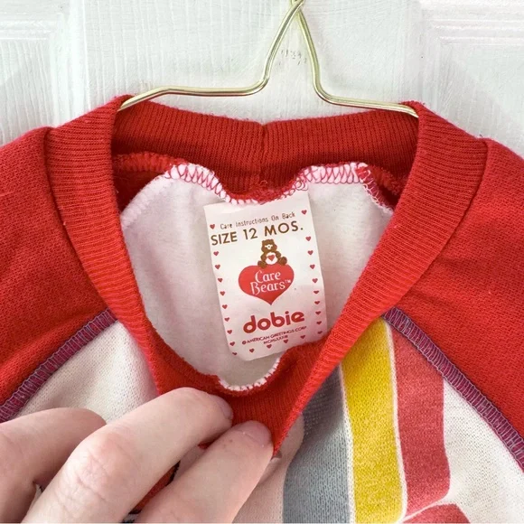 Vintage Baby CARE BEARS Grumpy Bear Crewneck 12months - Picture 3 of 5